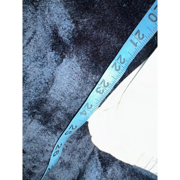 VINTAGE 90's ABS TURQUOISE TIE DYE COTTON DENIM CROP JEANS 2 - Picture 8 of 10